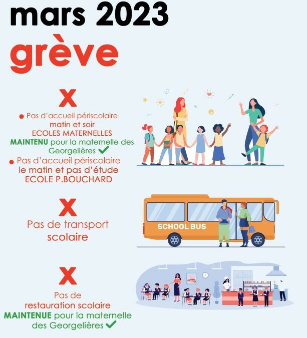 Grève du mardi 7 mars