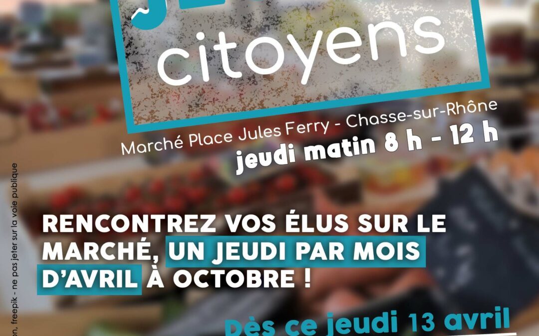 Lancement des Jeudis Citoyens