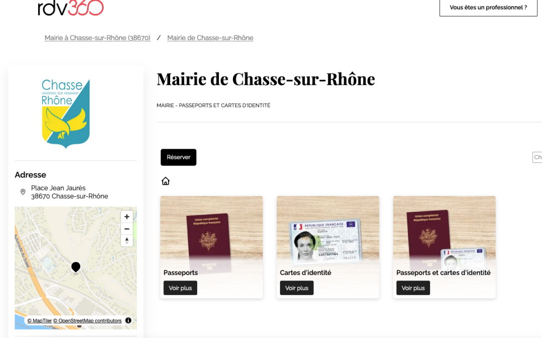 Demande de passeport ou carte d’identité